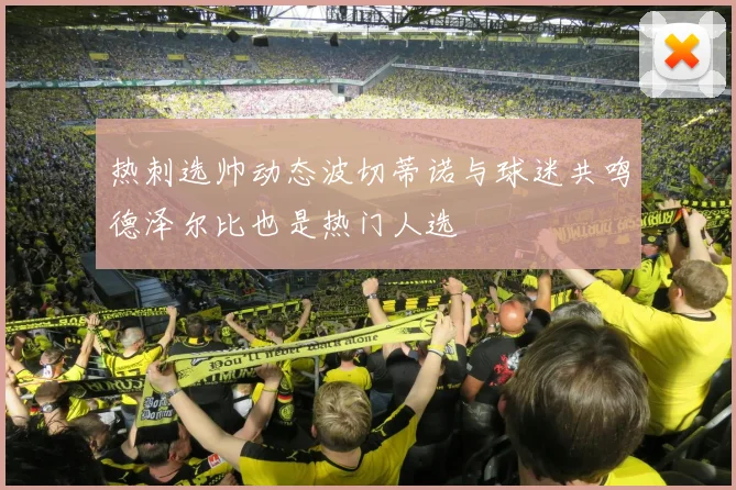 热刺选帅动态波切蒂诺与球迷共鸣德泽尔比也是热门人选